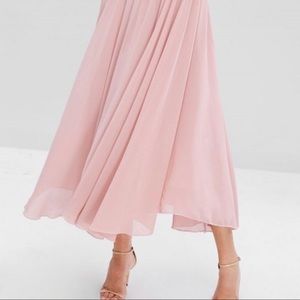 Long Pink skirt 💕